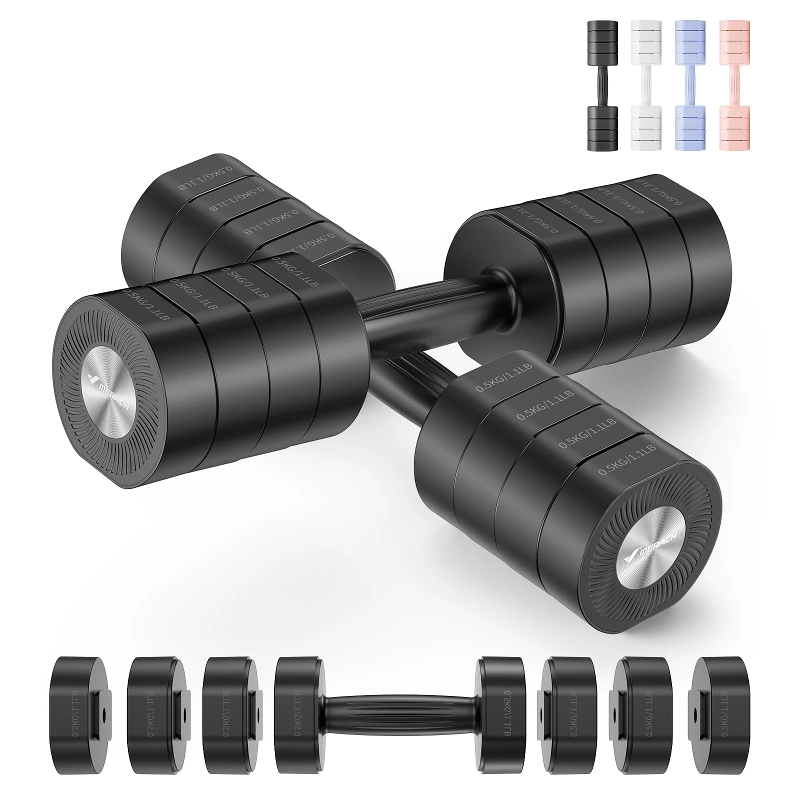 Merach Adjustable Dumbbell - Image 15