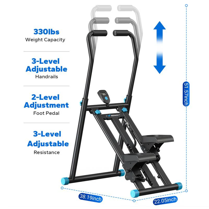 Folding Vertical Stair Stepper - Image 10