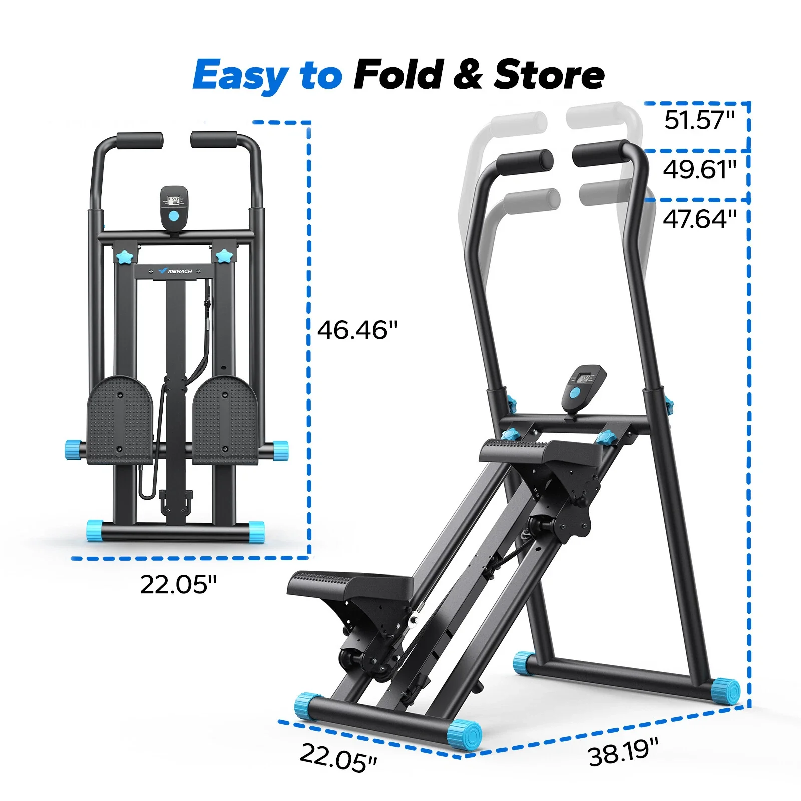 Folding Vertical Stair Stepper - Image 11