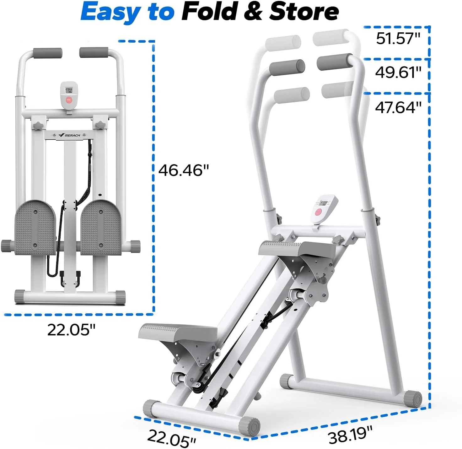 Folding Vertical Stair Stepper - Image 19