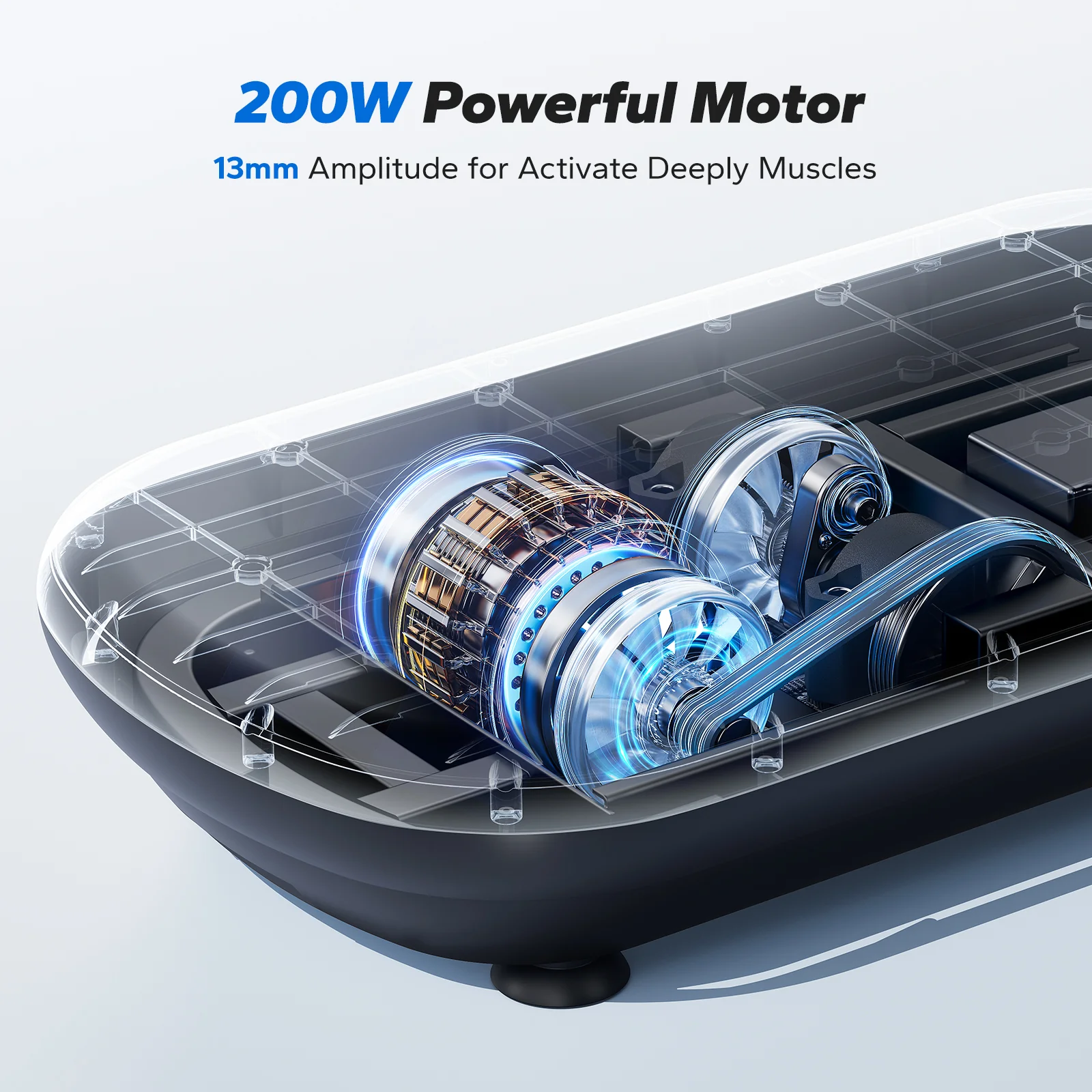 CV40 Curved 440 lbs High-Power Vibration Plate for Weight Loss - Image 12