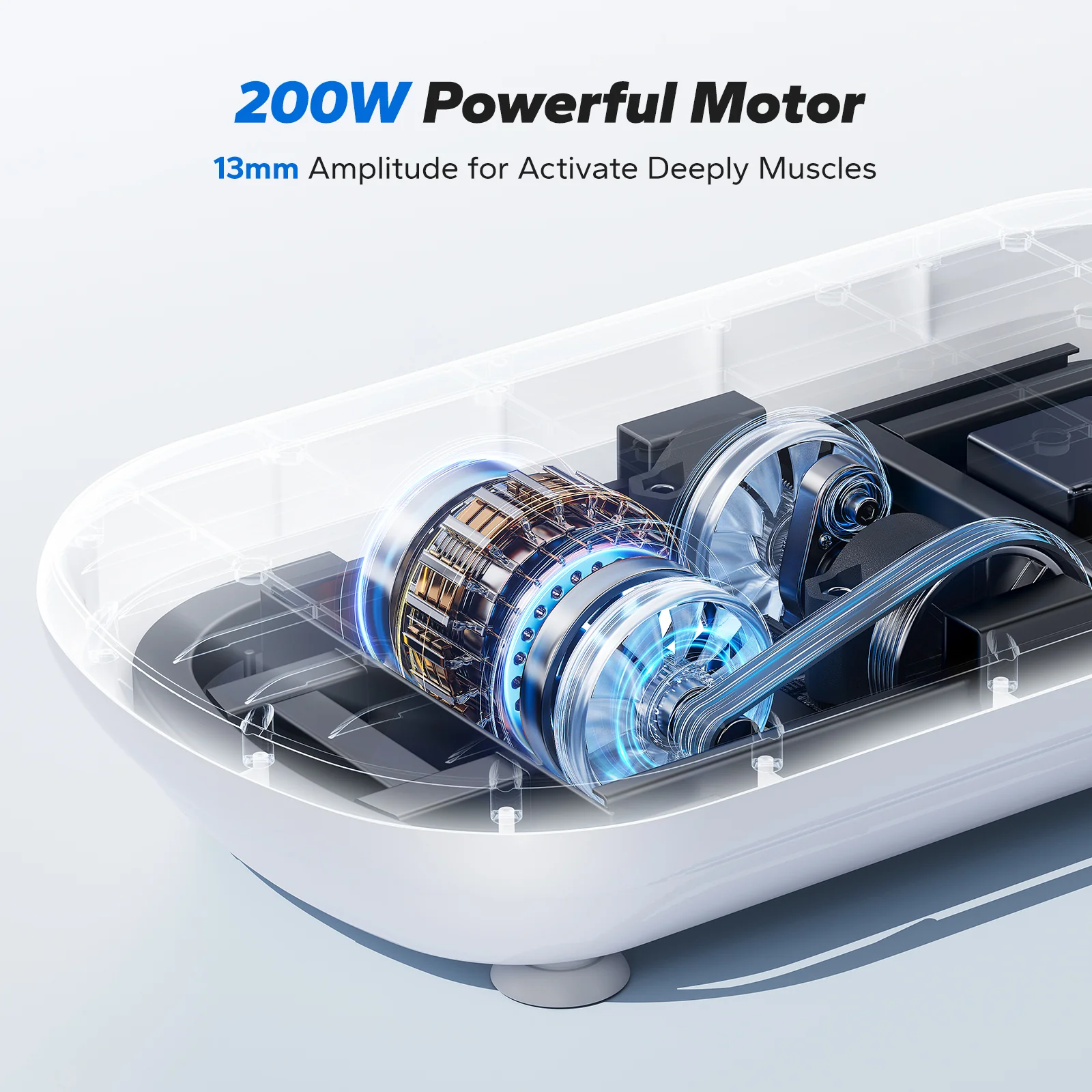 CV40 Curved 440 lbs High-Power Vibration Plate for Weight Loss - Image 4