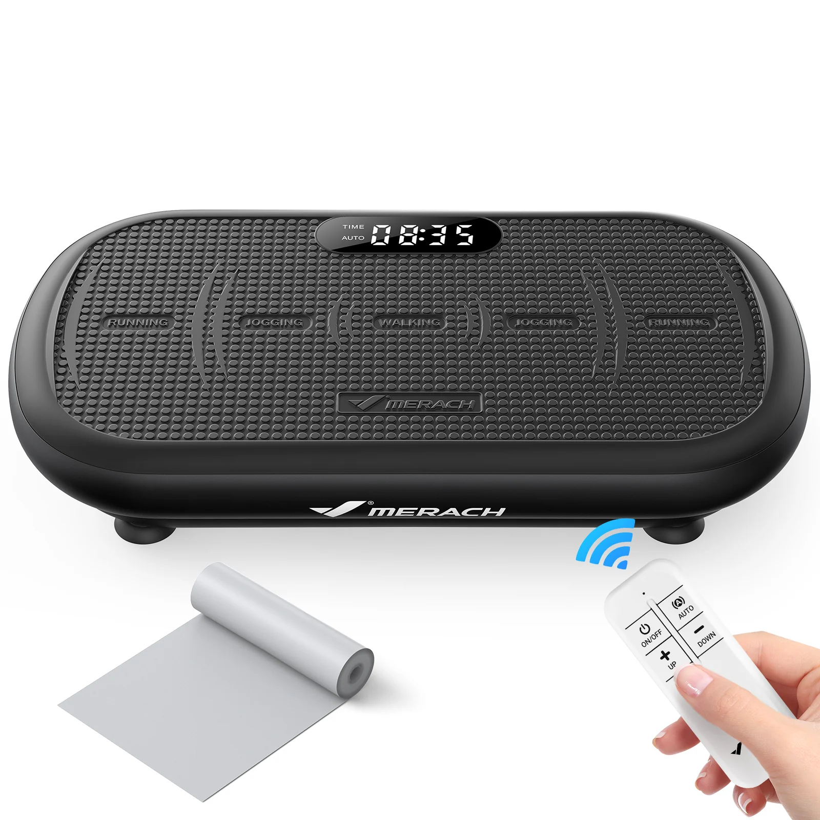 CV40 Curved 440 lbs High-Power Vibration Plate for Weight Loss - Image 9