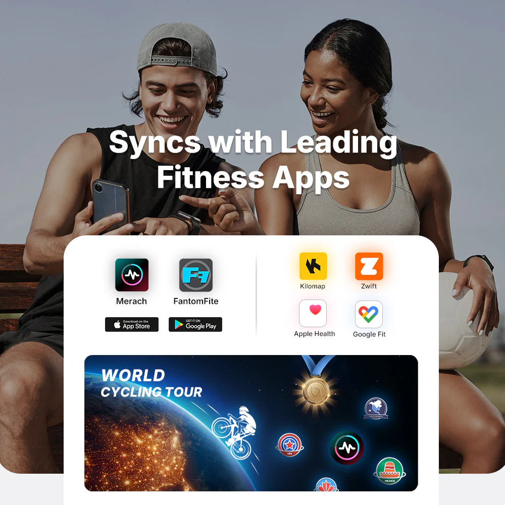 S08 Aura Recumbent Bike with 15.6'' HD Screen - Image 7