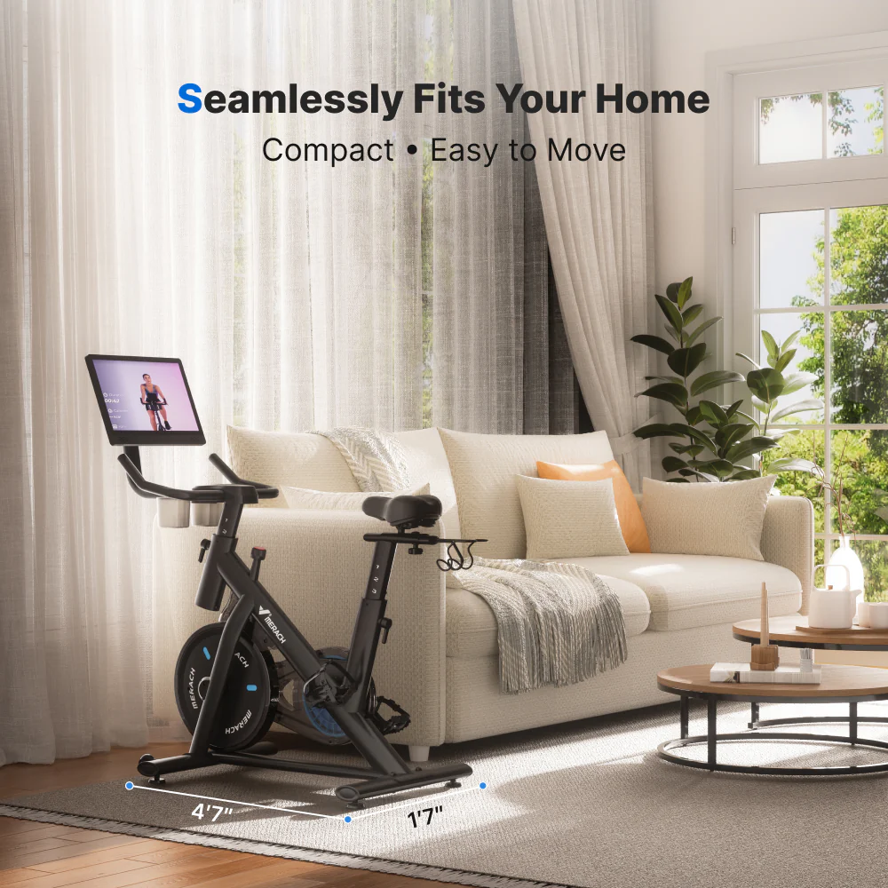 S26 Aura Exercise Bike with 15.6'' HD Screen - Image 7