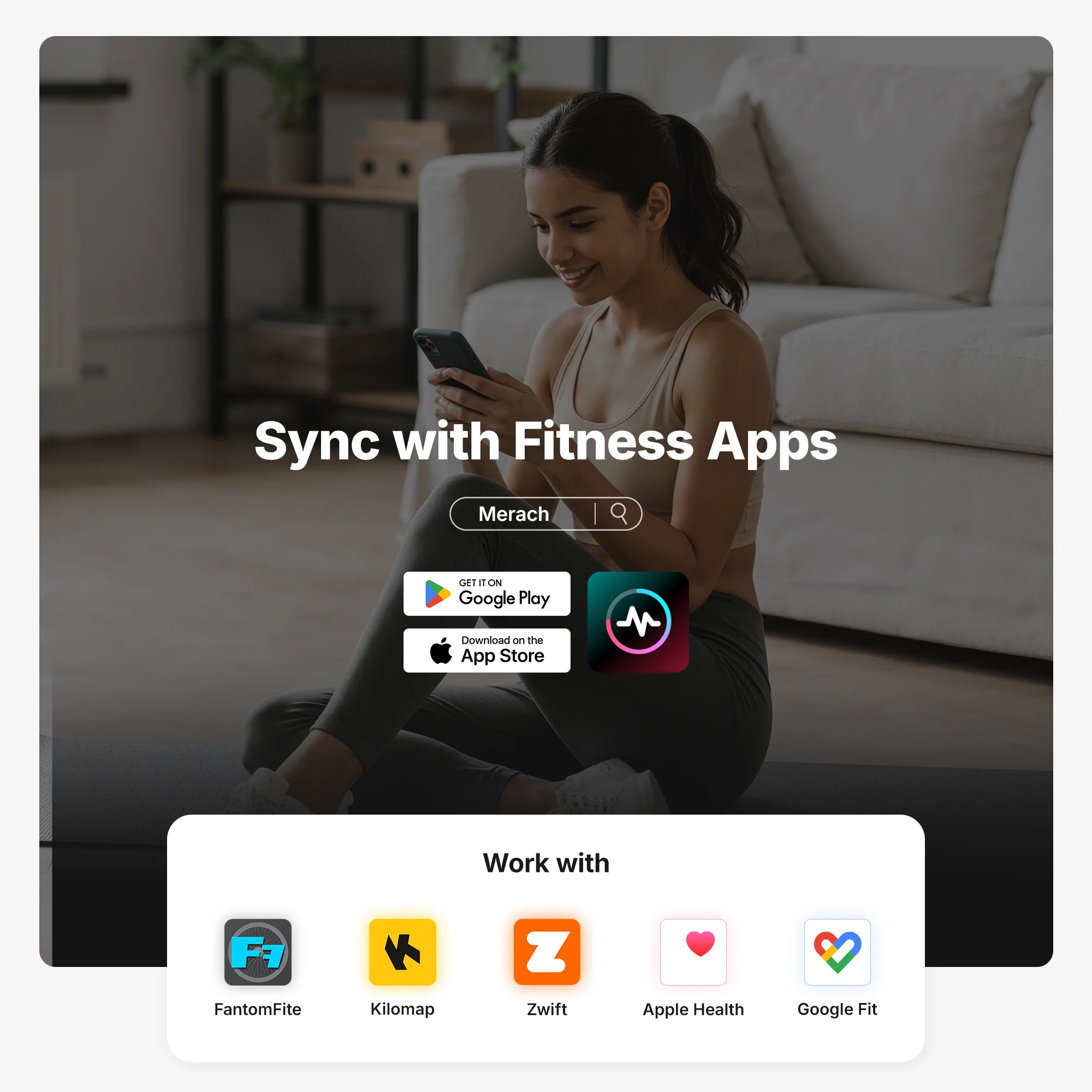 S26 Magnetic Exercise Bike with Dumbbell Rack - Image 9