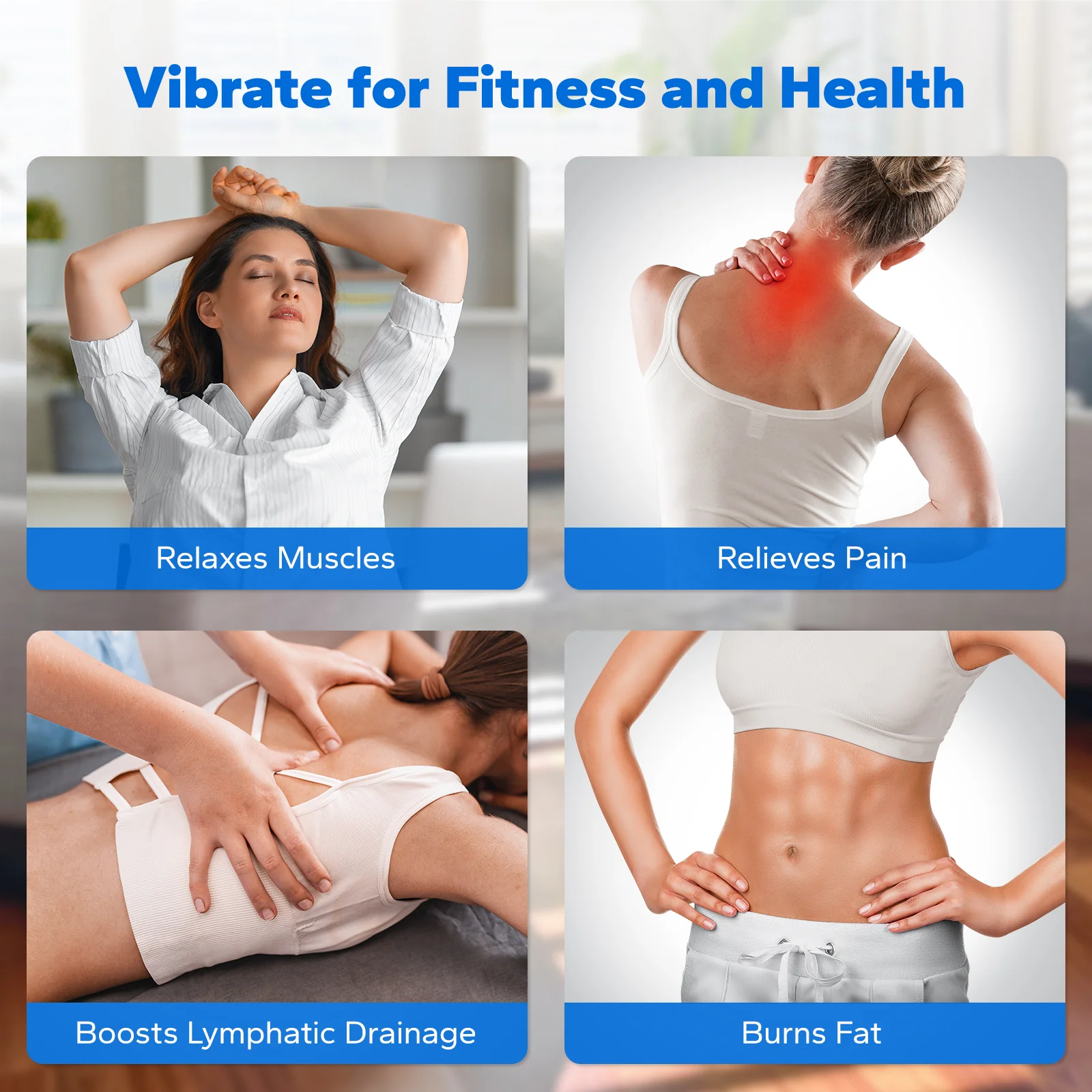 CV30 Curved Portable Slim Vibration Plate for Beginners - Image 11