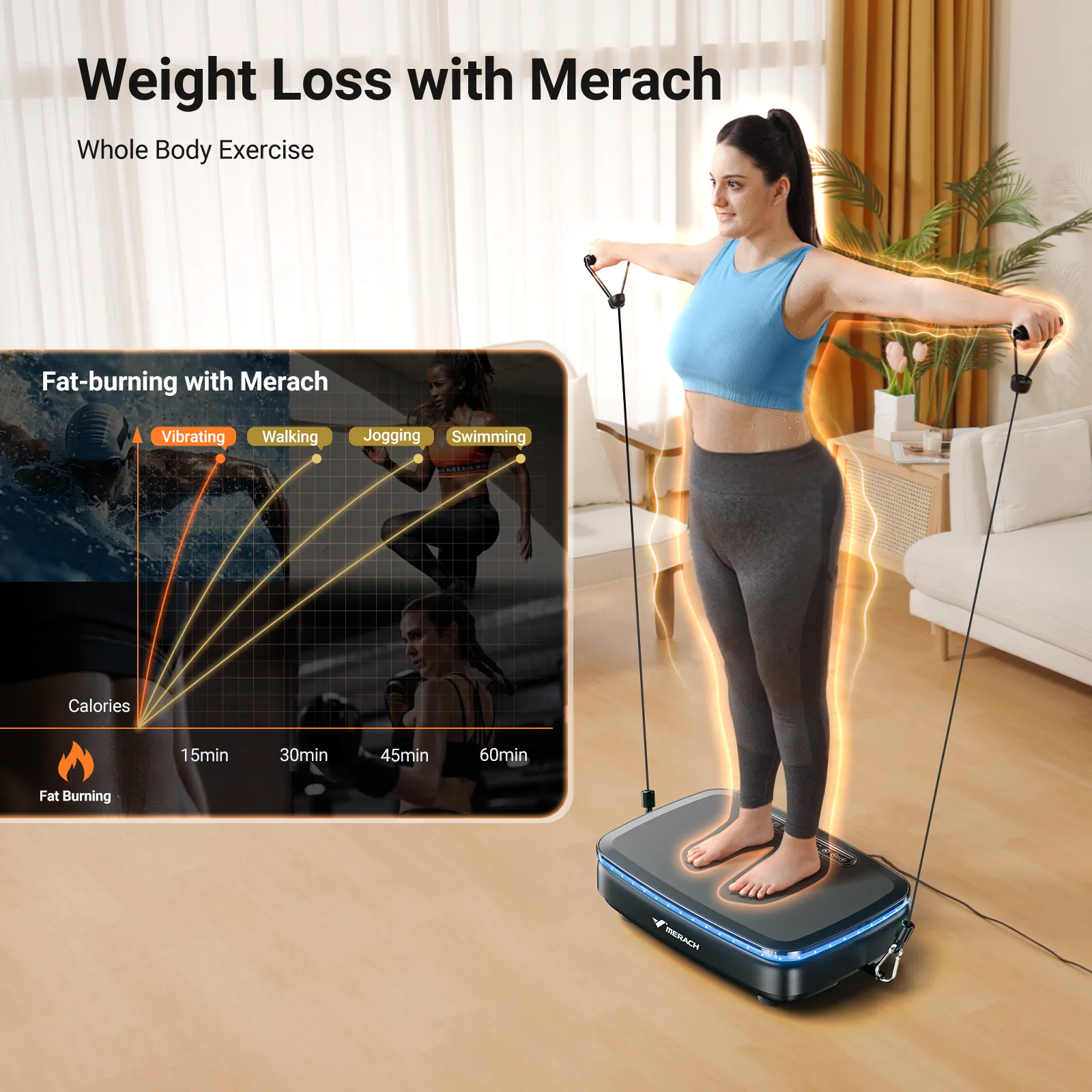 V20 Cool Light Vibration Plate with Bands - Image 8