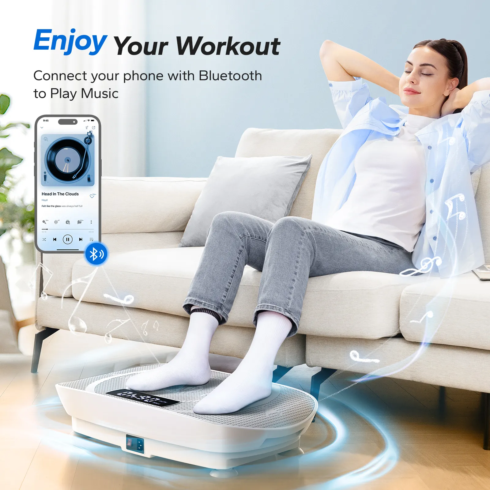 CV30 Pro Curved Whole Body Vibration Plate - Image 3